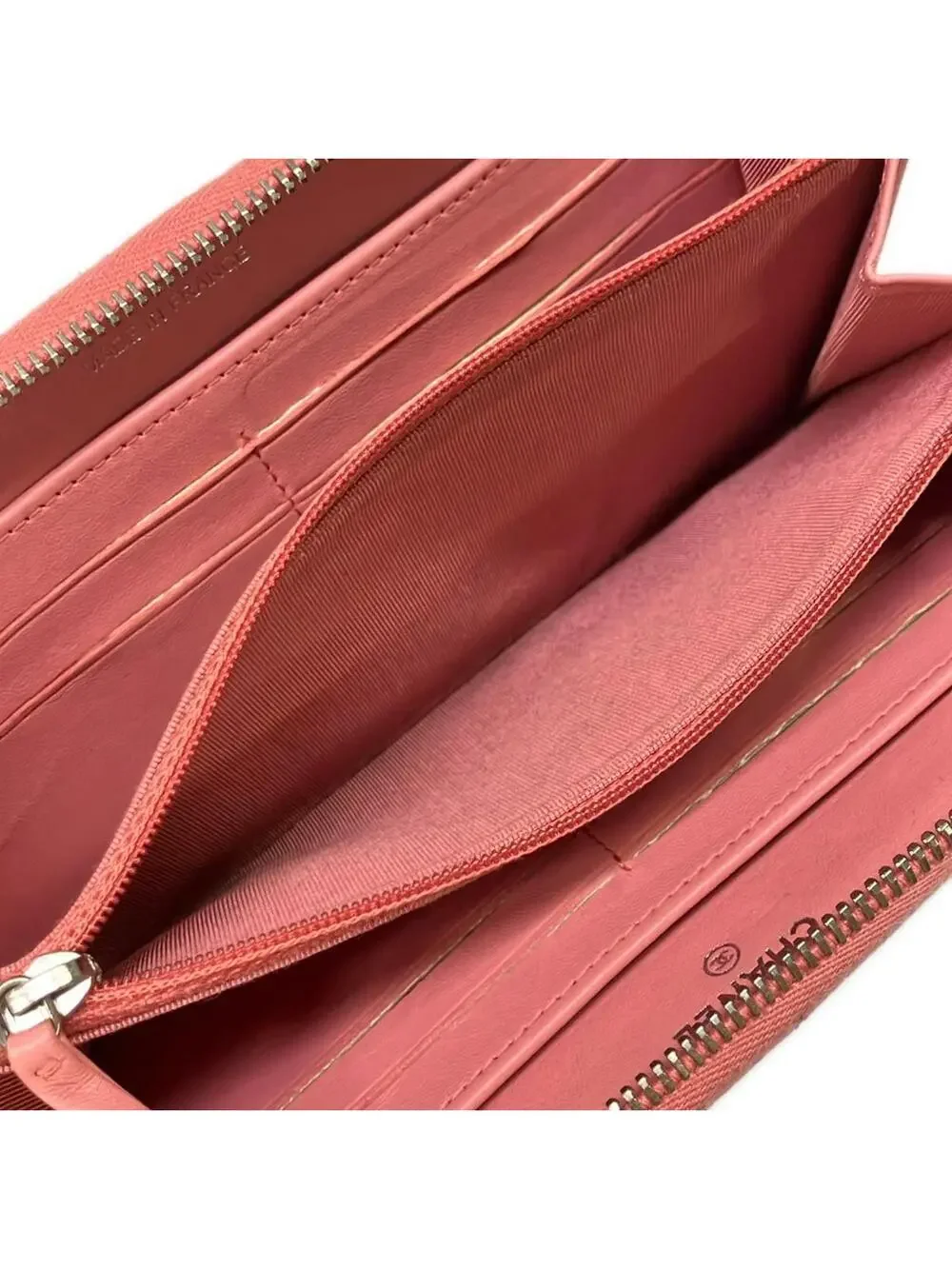 Chanel Matelasse Pink Lambskin Long #300022C69B
